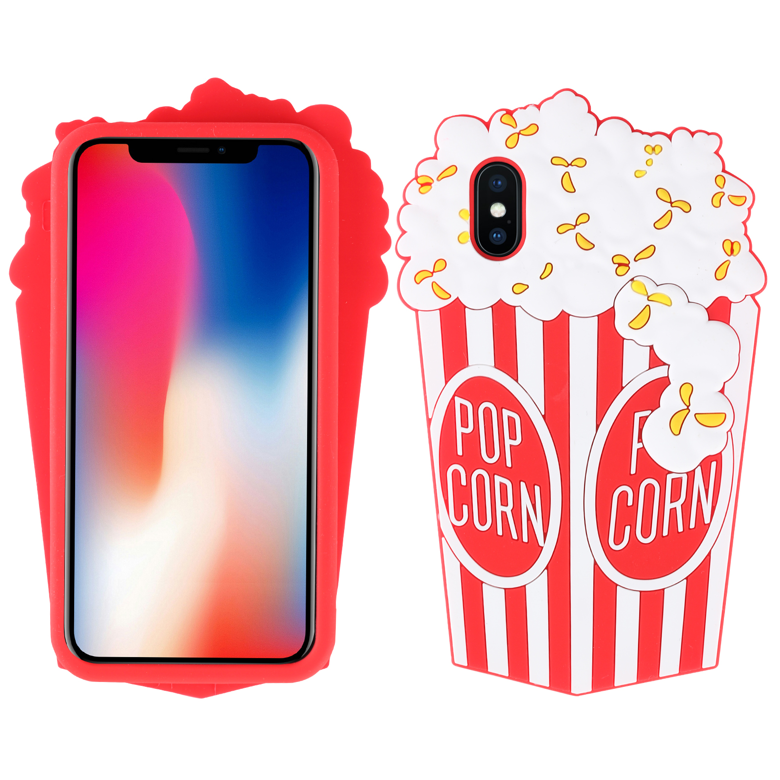 coque iphone 8 pop corn